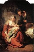 REMBRANDT Harmenszoon van Rijn The Holy Family x Spain oil painting artist